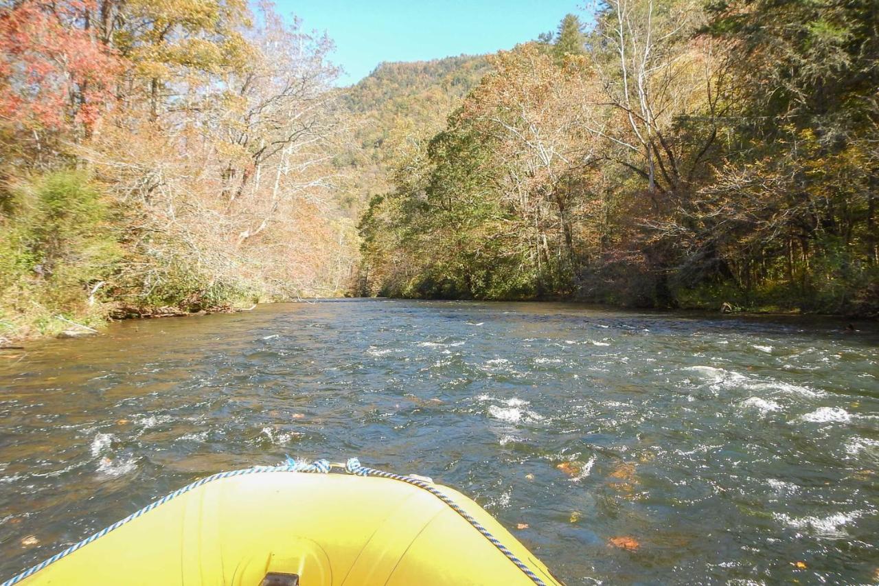 Cozy Cabin With Hot Tub And Smoky Mountain Views! Villa Bryson City Eksteriør billede