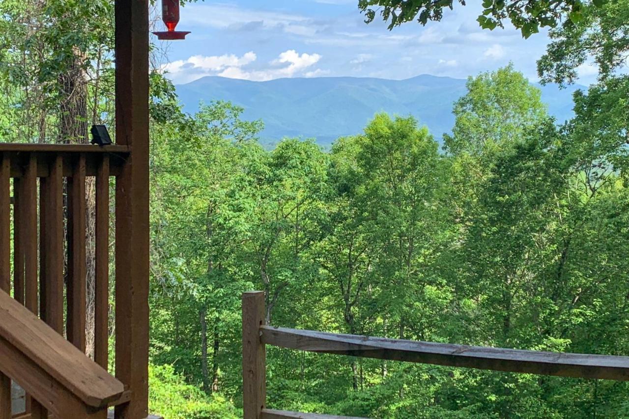 Cozy Cabin With Hot Tub And Smoky Mountain Views! Villa Bryson City Eksteriør billede