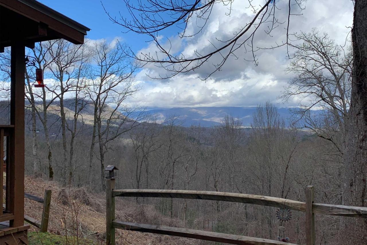 Cozy Cabin With Hot Tub And Smoky Mountain Views! Villa Bryson City Eksteriør billede