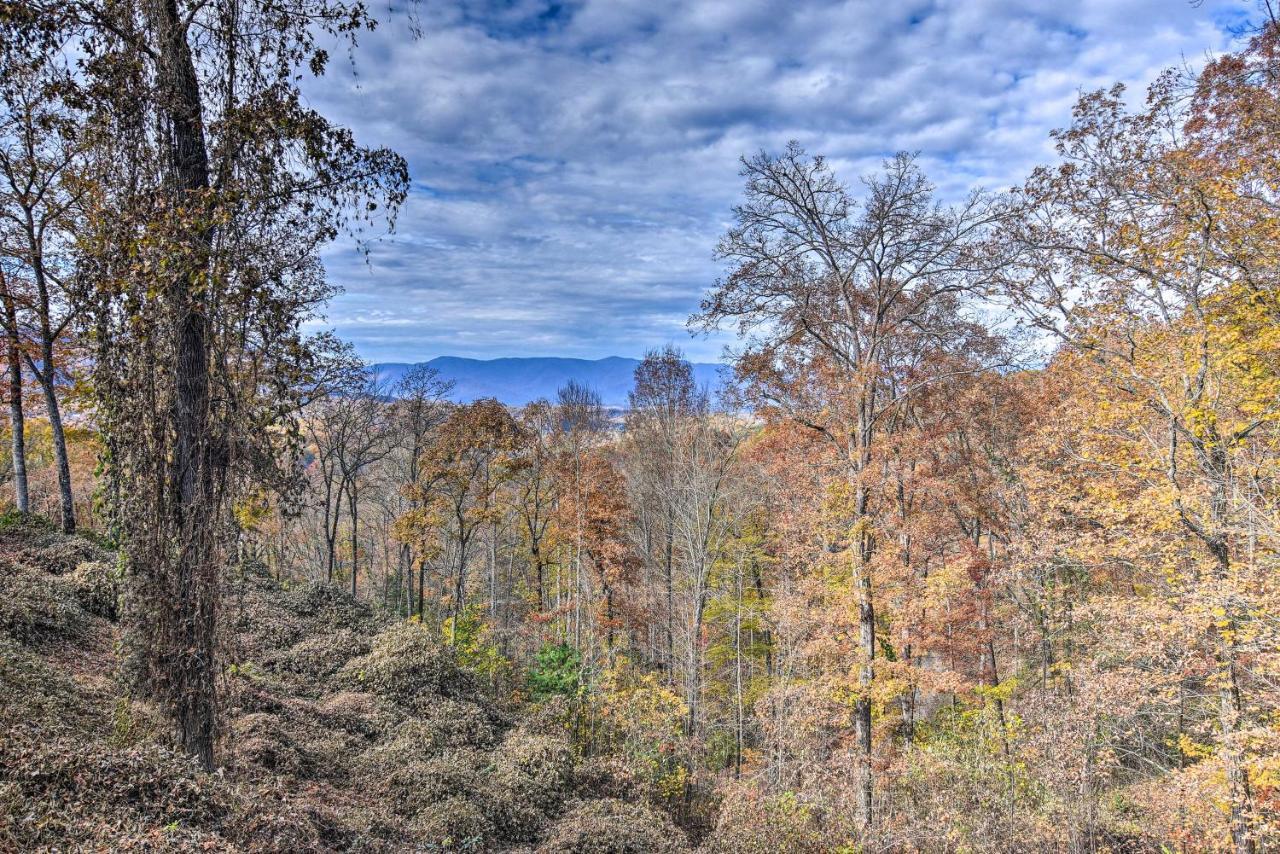 Cozy Cabin With Hot Tub And Smoky Mountain Views! Villa Bryson City Eksteriør billede