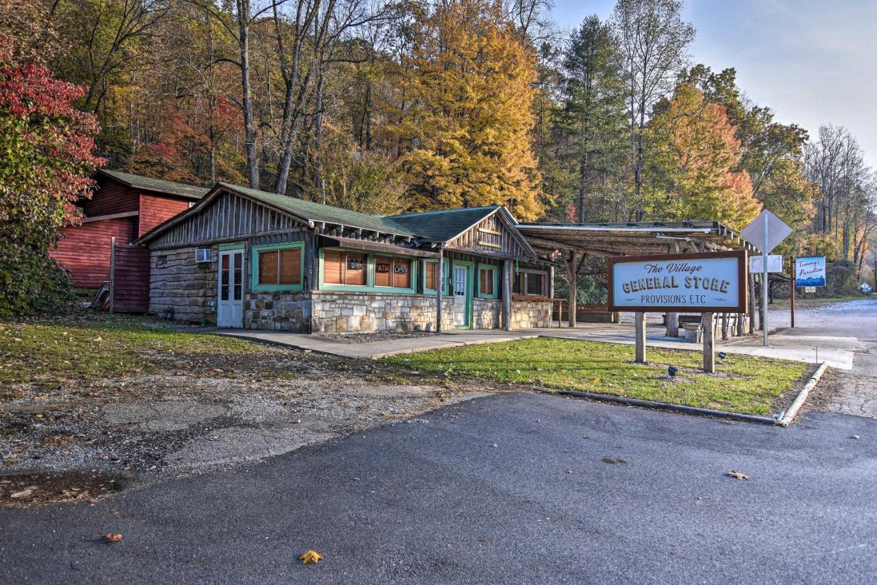 Cozy Cabin With Hot Tub And Smoky Mountain Views! Villa Bryson City Eksteriør billede